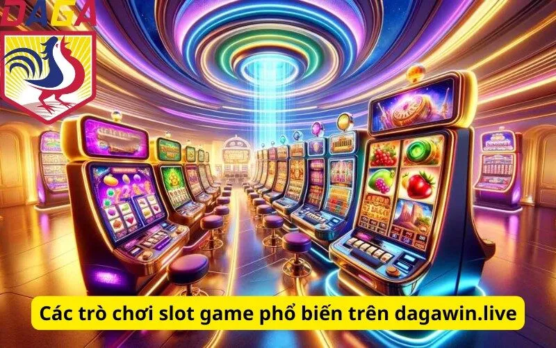 Các trò chơi slot game phổ biến trên dagawin.live